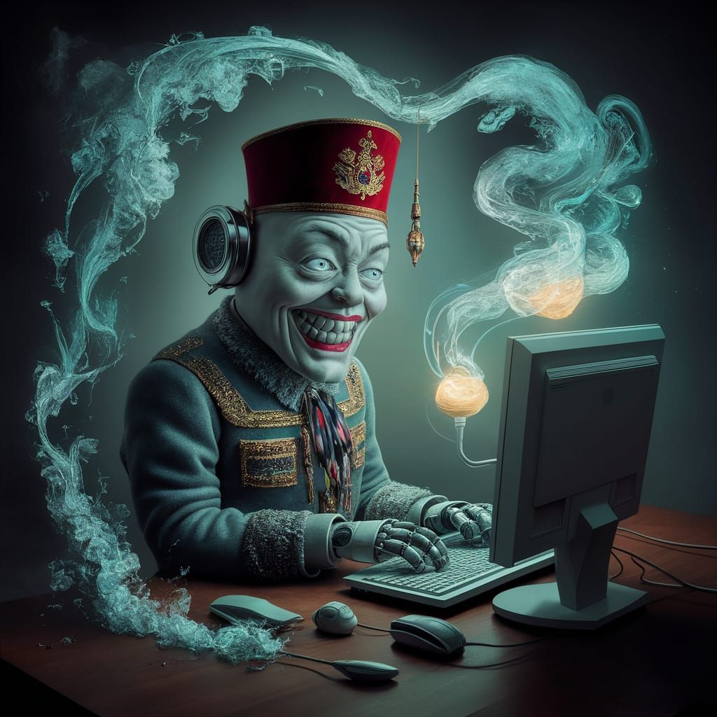 Bot AI Generated Artwork NightCafe Creator