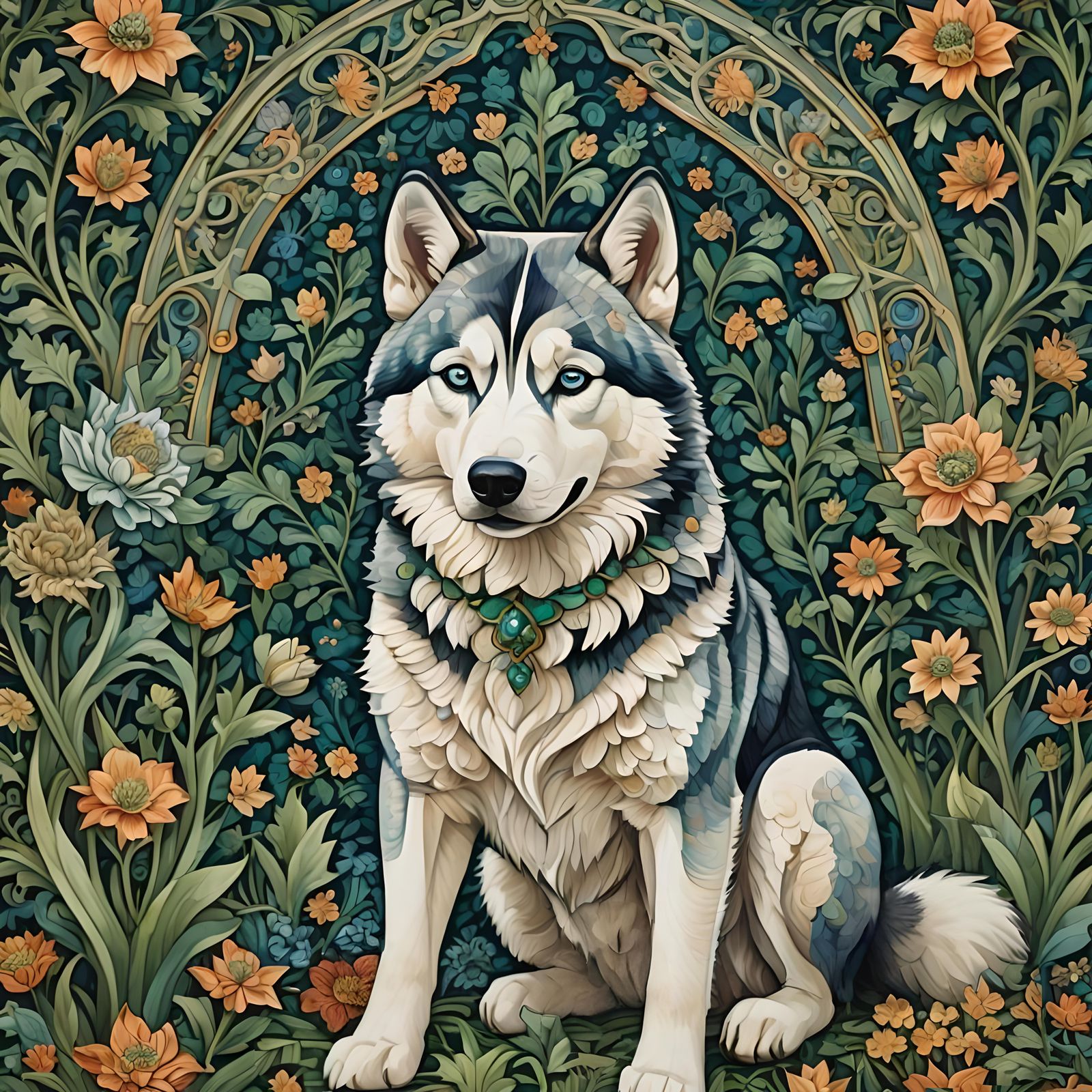 Husky Portrait