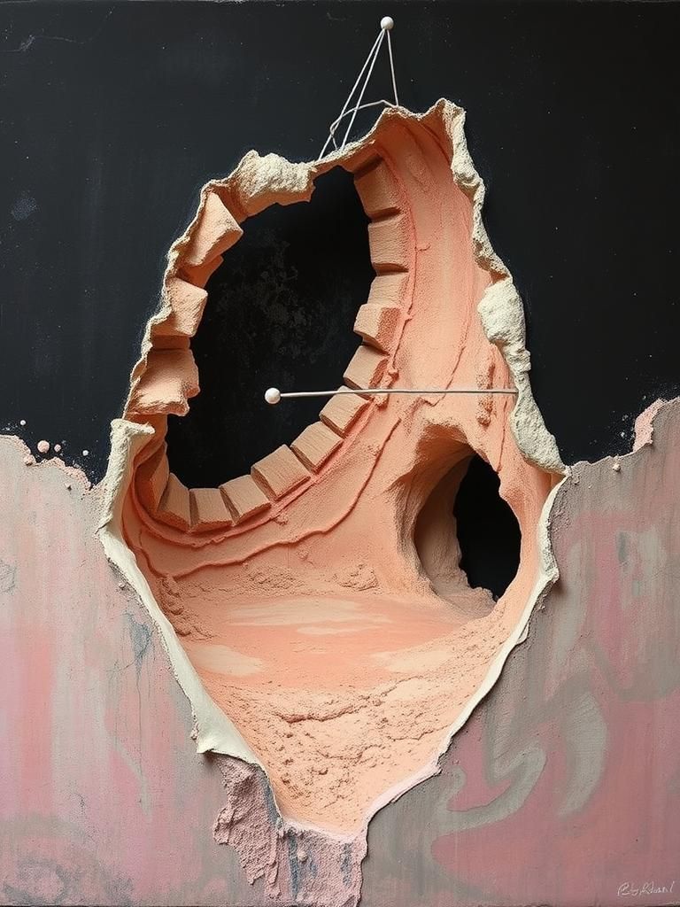 Surreal Assemblage Inspired by Ernst and Klee