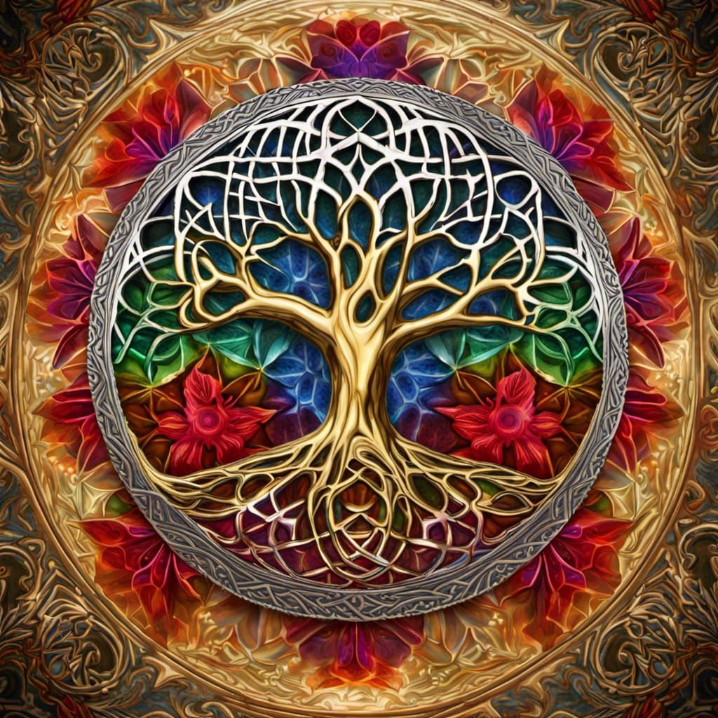 Tree of Life - AI Generated Artwork - NightCafe Creator