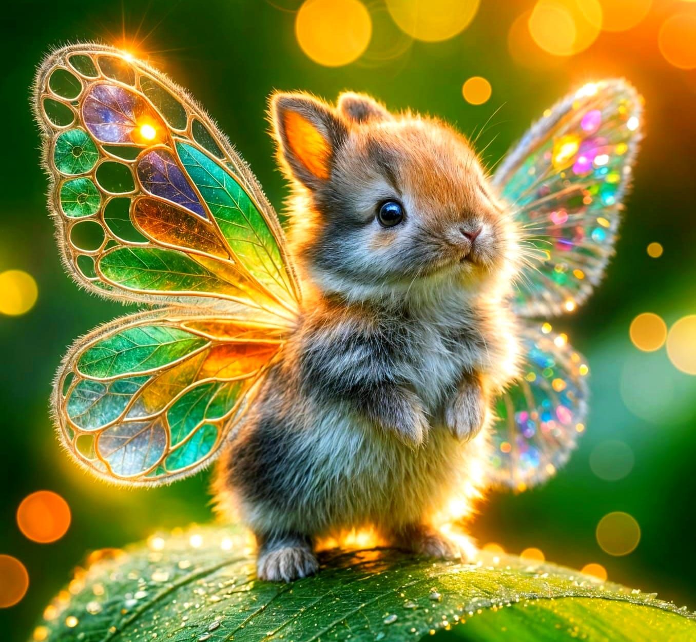 The Magical Bunnerfly  by @Joanna7