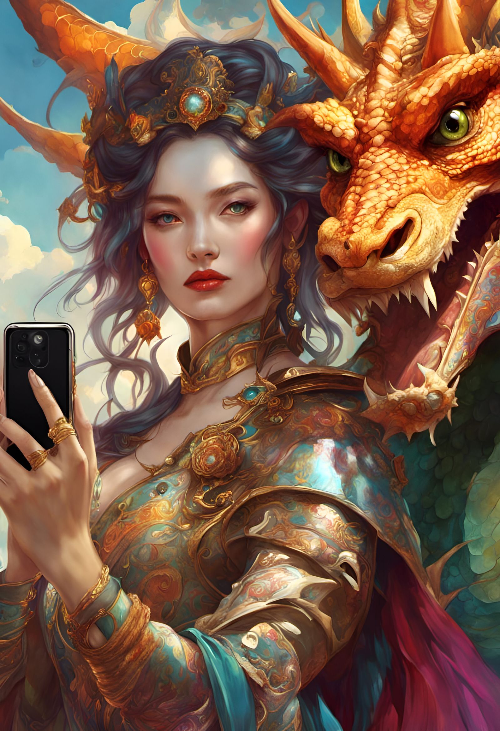 #Besties  by @Art of Art