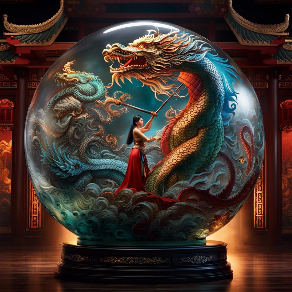 Warrior fighting Dragon  🐲 1.0 no Lora