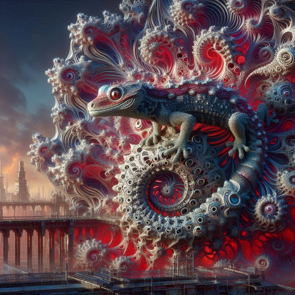 Fractal Gecko