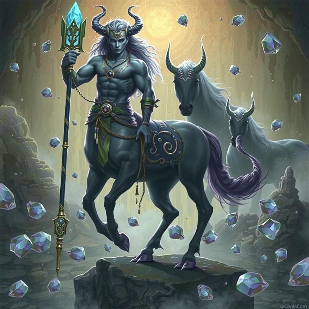 Manhorse, horseman, Half man half horse, Horse+human torso and head