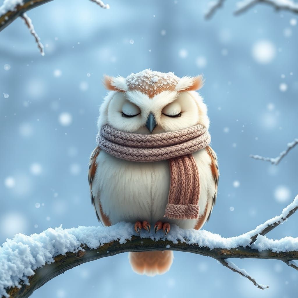 Cozy Owl  by @Liam C