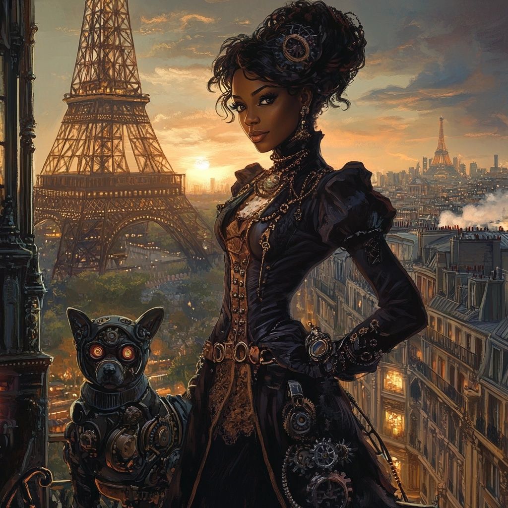 Parisian Beauty in Steampunk