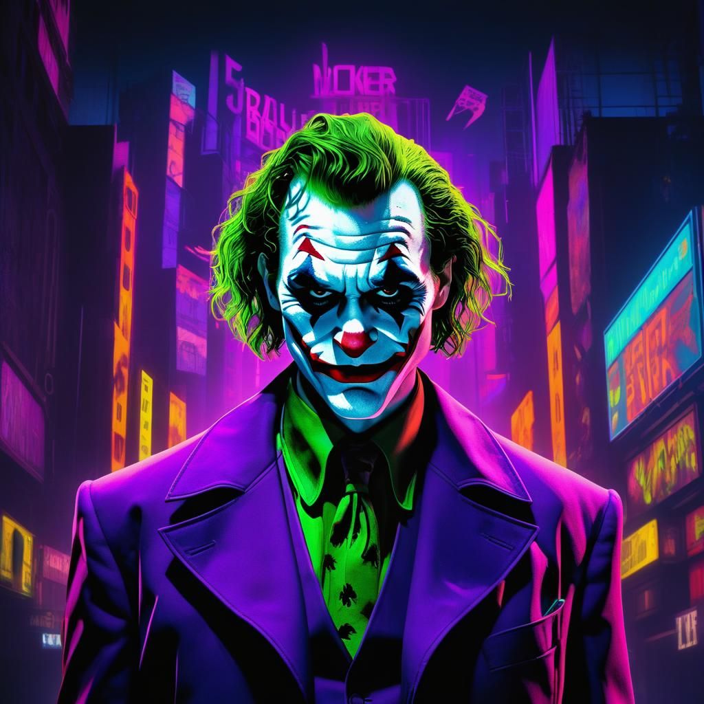 The Joker - AI Generated Artwork - NightCafe Creator