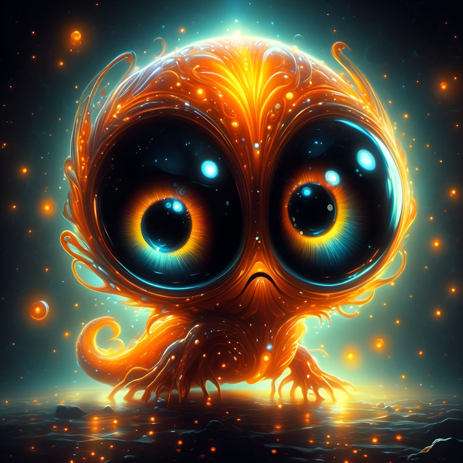 Big Eyed  Creatures