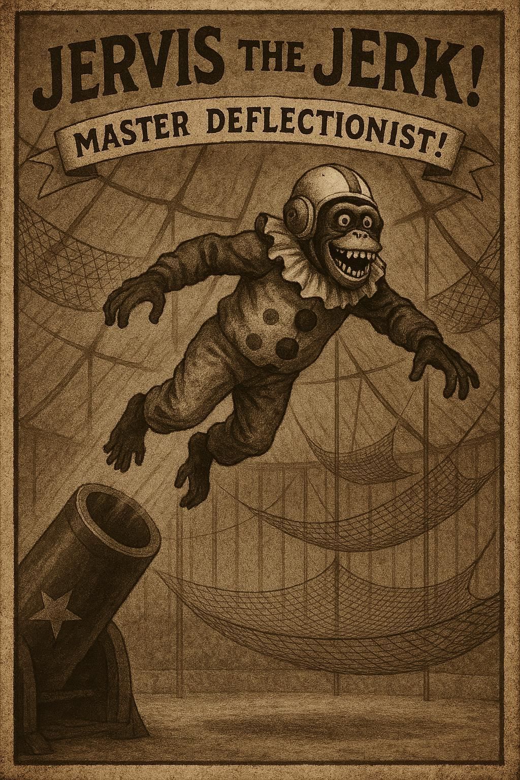 jervis the jerk! master deflectionist