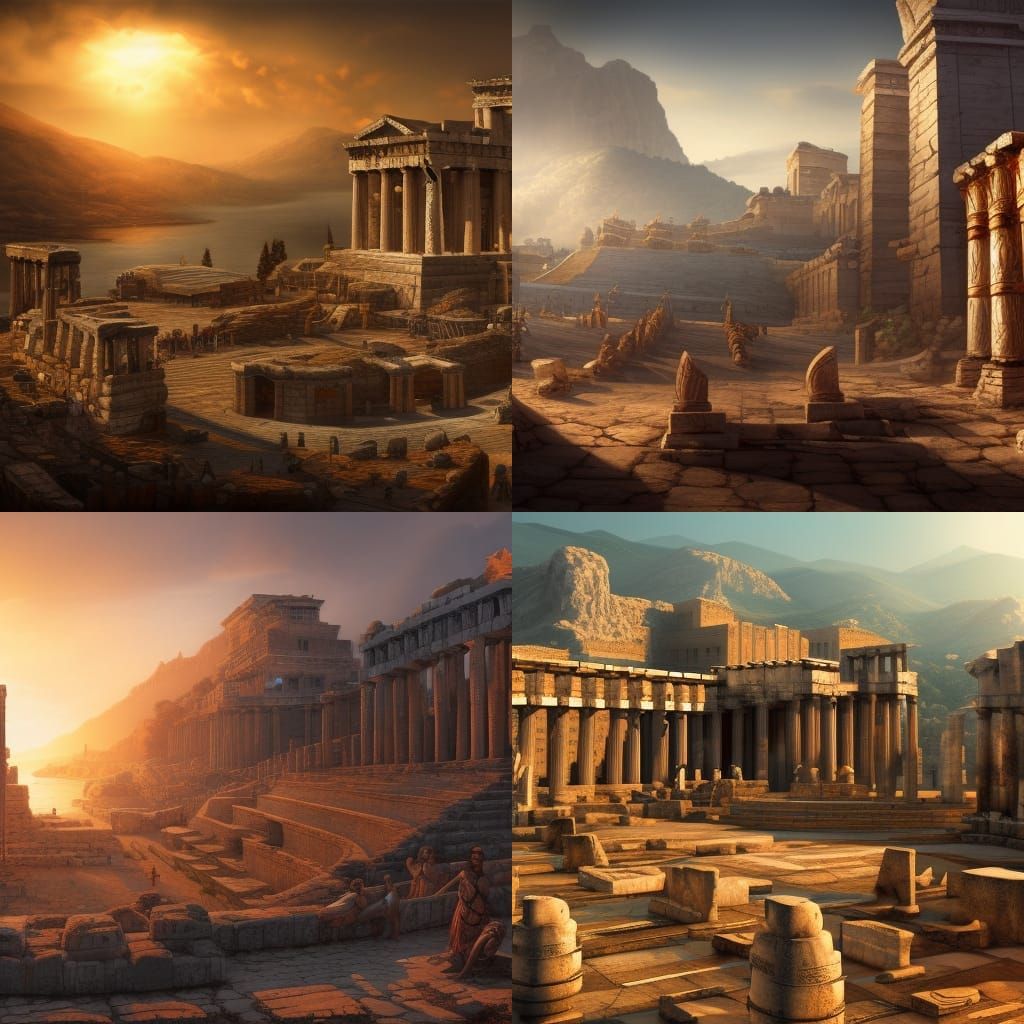 Ancient Greek City Troy Trojan War AI Generated Artwork NightCafe ancient-greek-city-troy-trojan-war-ai-generated-artwork-nightcafe