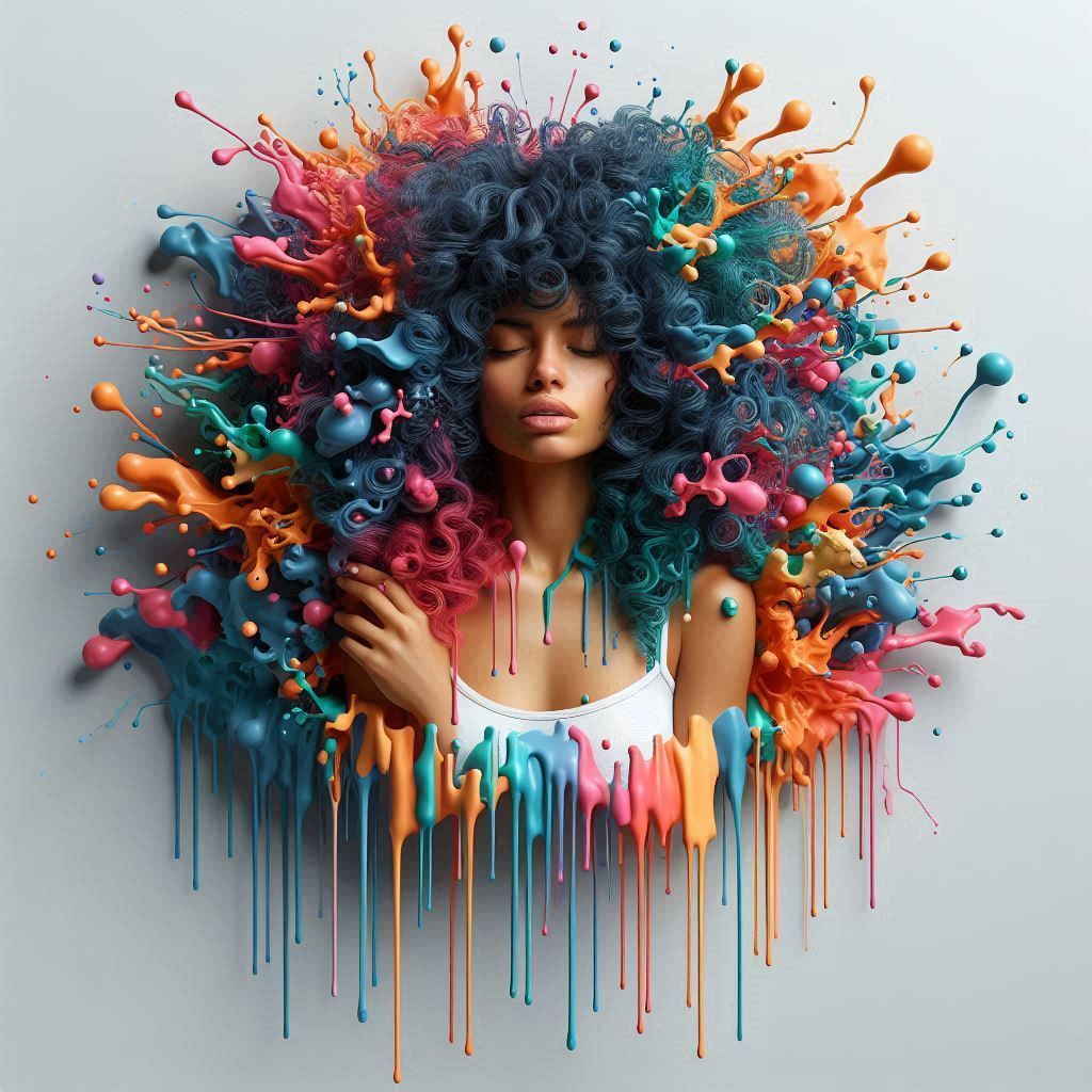A melt of colour