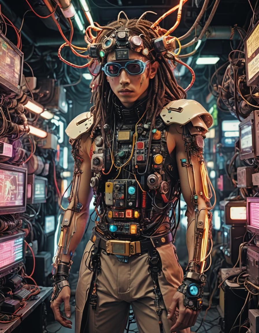 Plugged in – AI Generated Artwork – NightCafe Creator