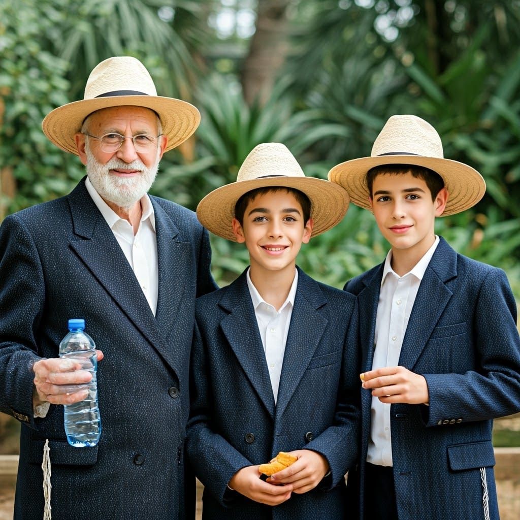 Three Generations Unite in Harmony at the Zoo