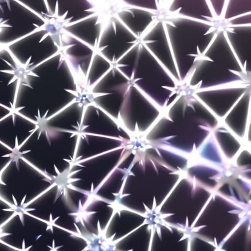 Hyperdetailed Snowflakes Frosted Magnified Focused Crystal S...
