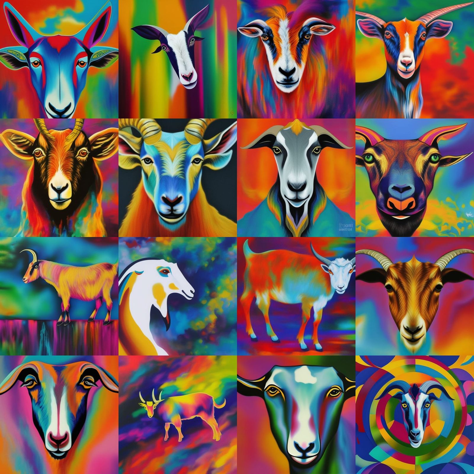 Dream Goat Spirit - AI Generated Artwork - NightCafe Creator