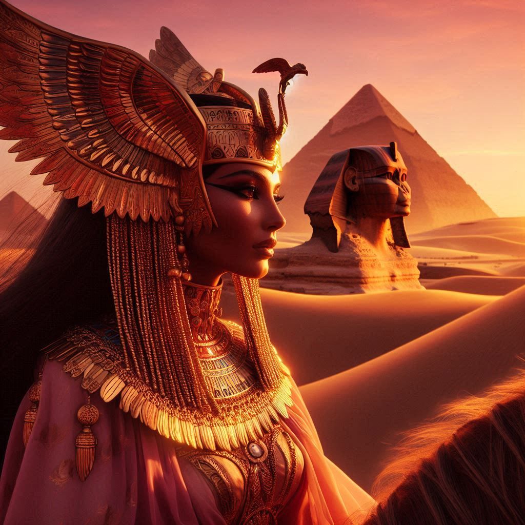 Cleopatra and the Sphinx