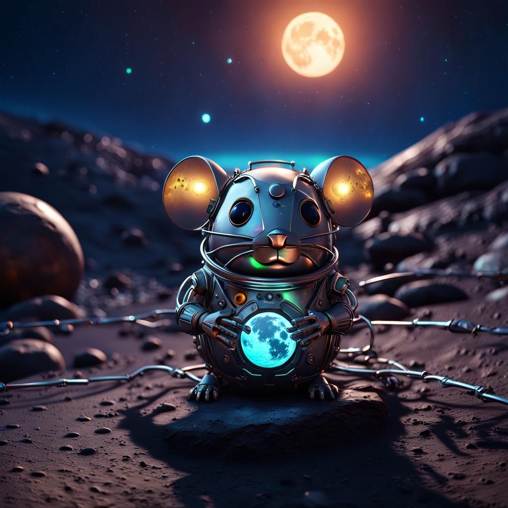 Cybrog Mouse  by @ELY M