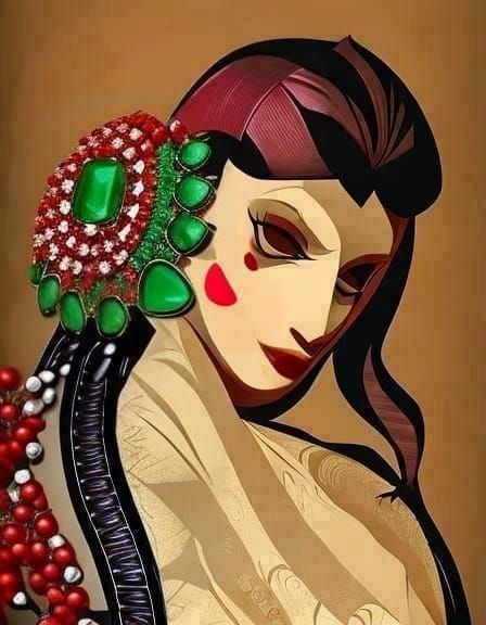 a bit over dressed for the occasion __