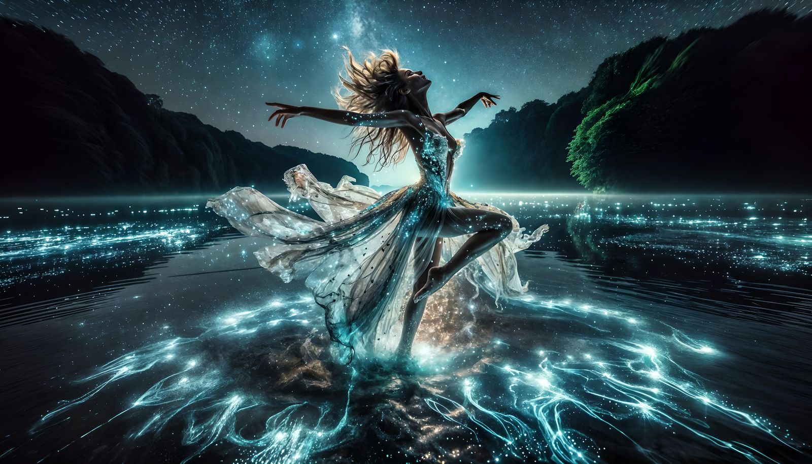 In the moonlight’s never-еnding glow I'll be dancing all alone  by @Chiara