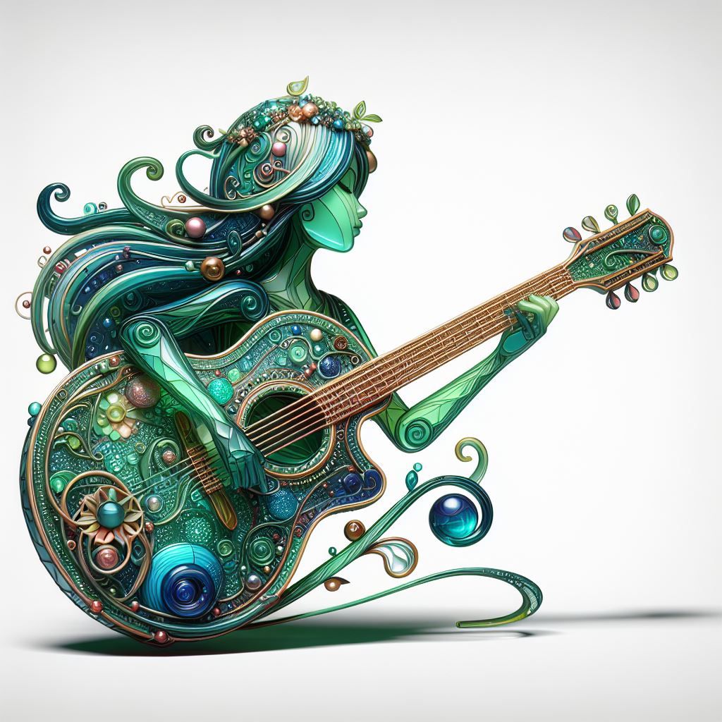 Green Guitar