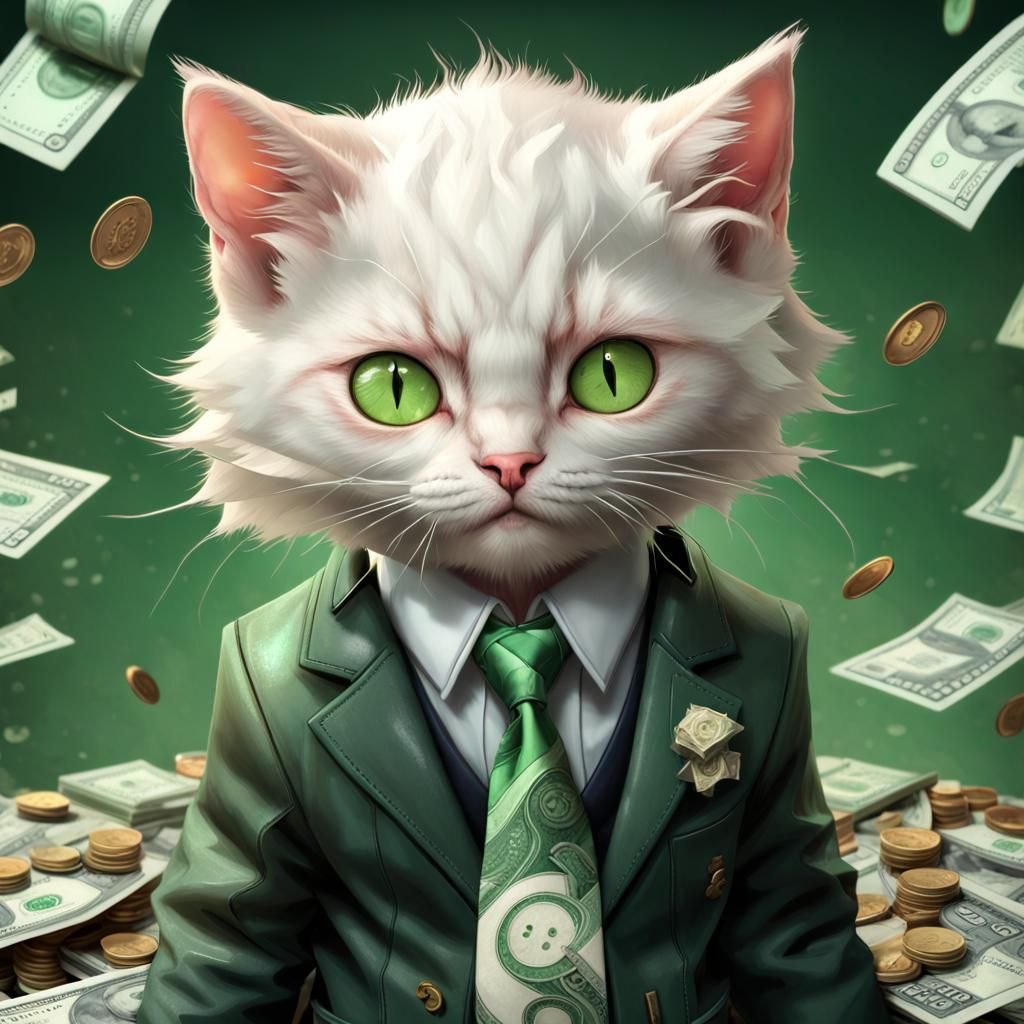 Just a business kitten 😼💸