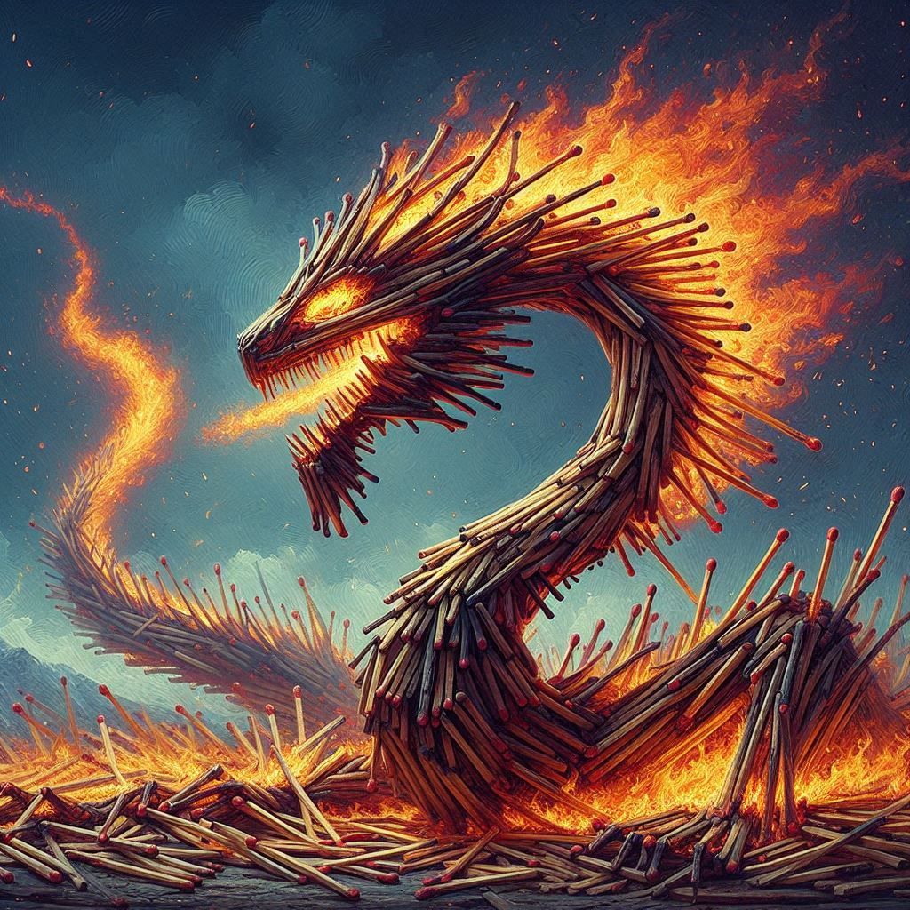 Matchstick Dragon