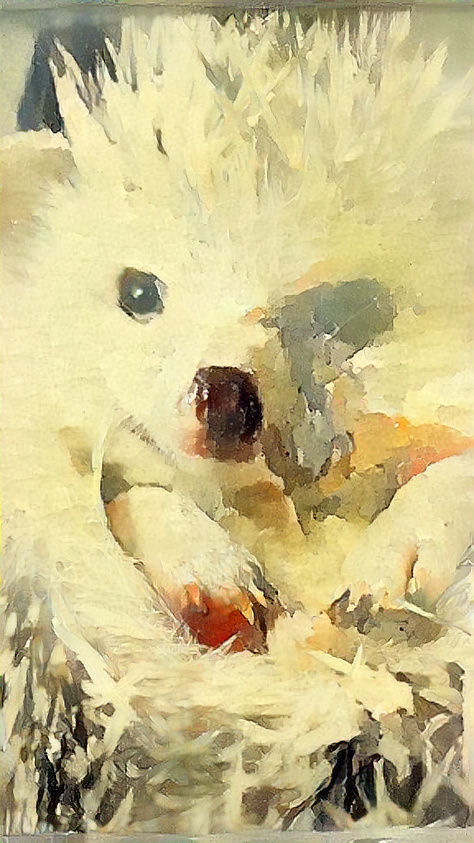 Sherwood Snuffles-Jones watercolour