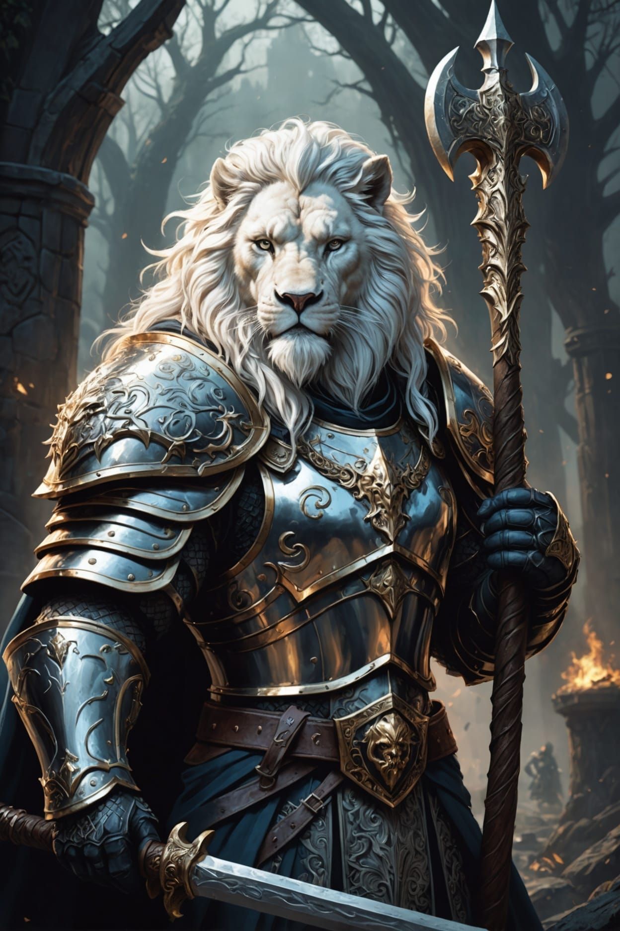 Lord of the White Mane  by @WilliamMarshall