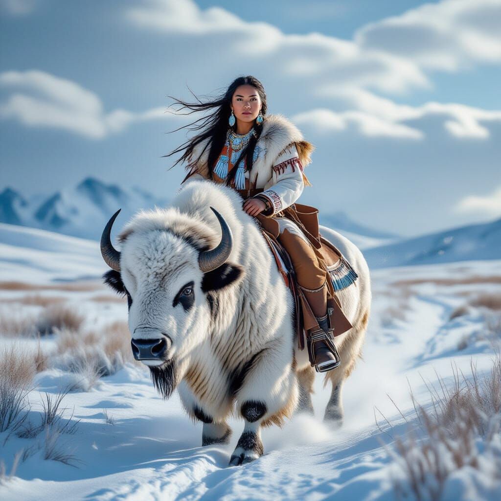 Winter On the Plains  by @Nuri Knight