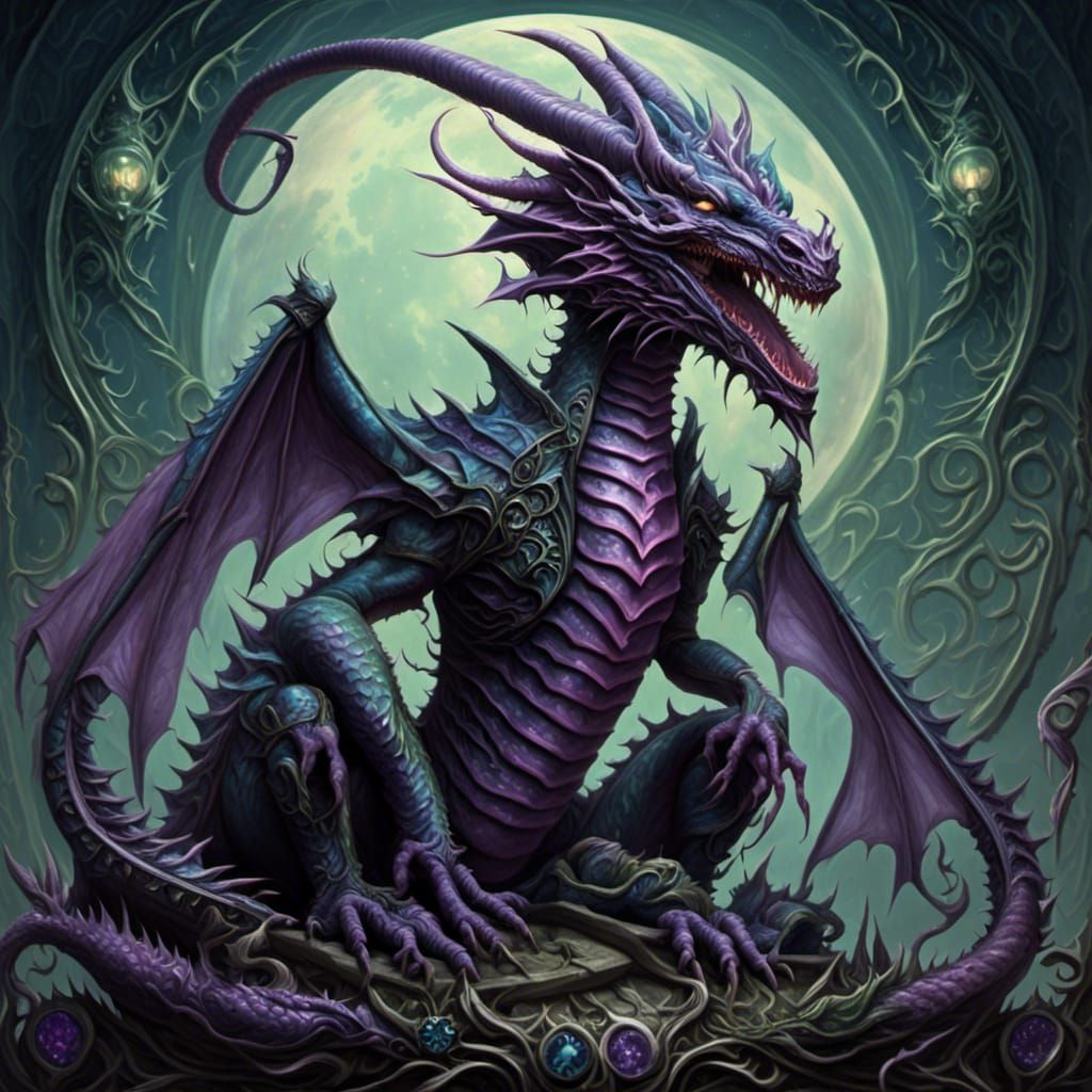 <lora:Romantic dragon:1.0> Holden alien creature 