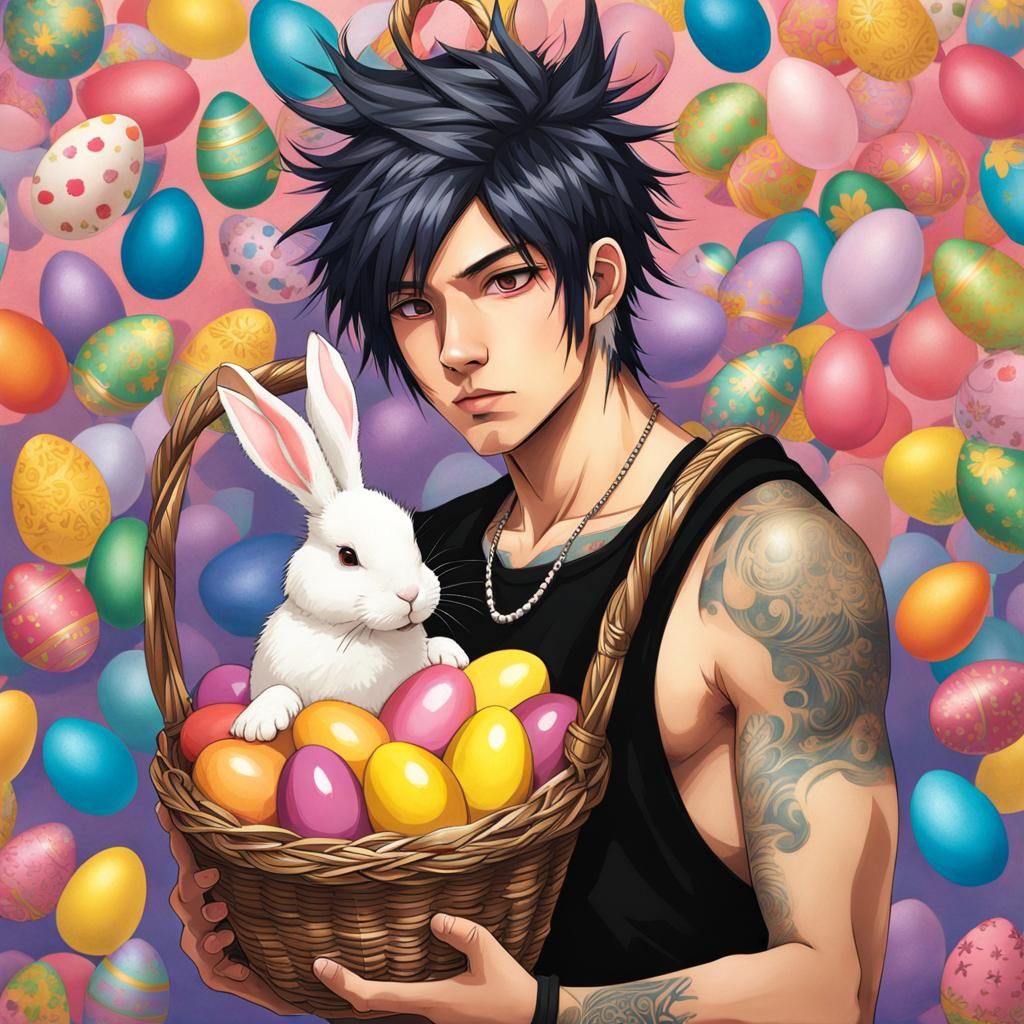 Easter Punk 240601B - AI Generated Artwork - NightCafe Creator