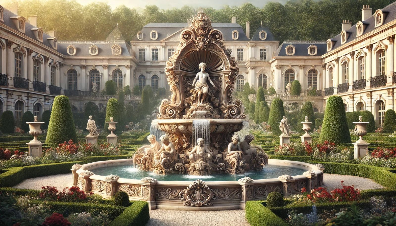 Baroque fountain