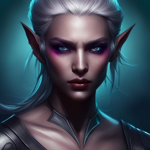 Dark Elf - AI Generated Artwork - NightCafe Creator