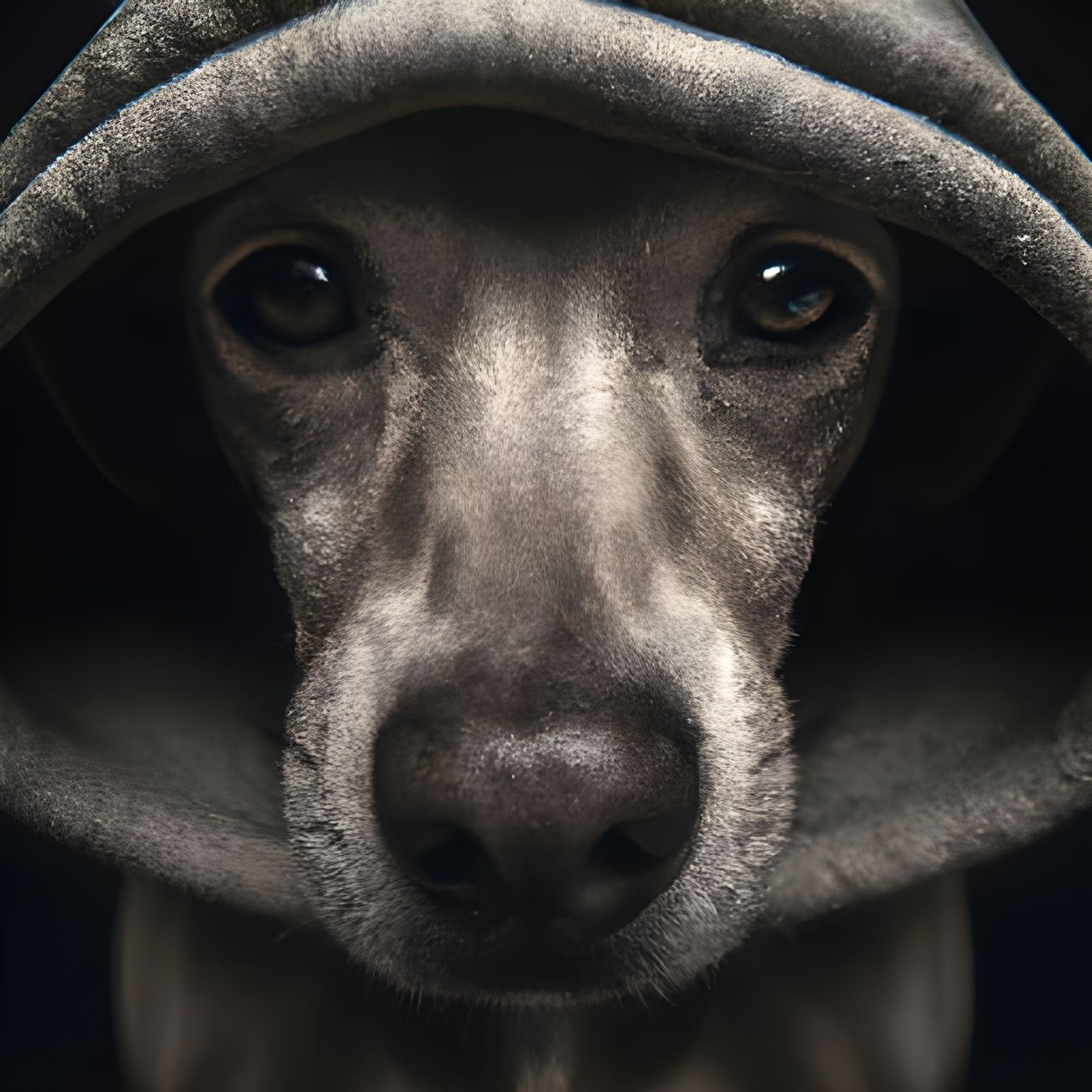 Dog in the hood undefined