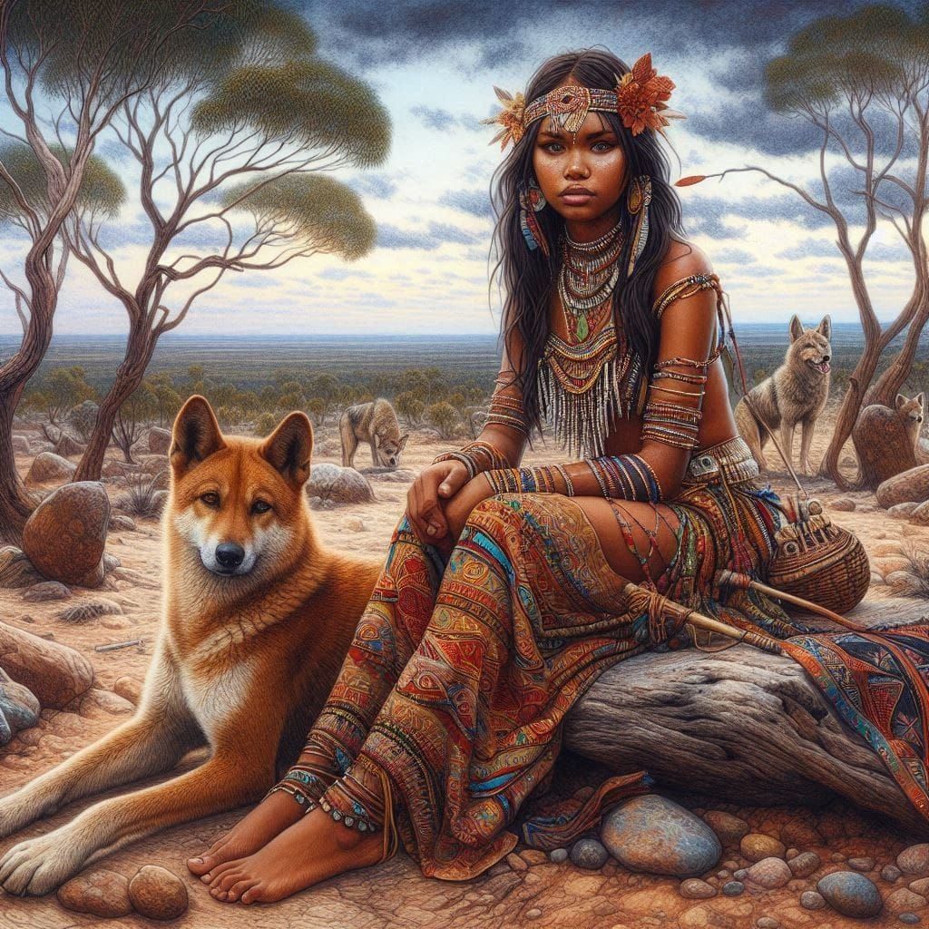 At home with the dingoes