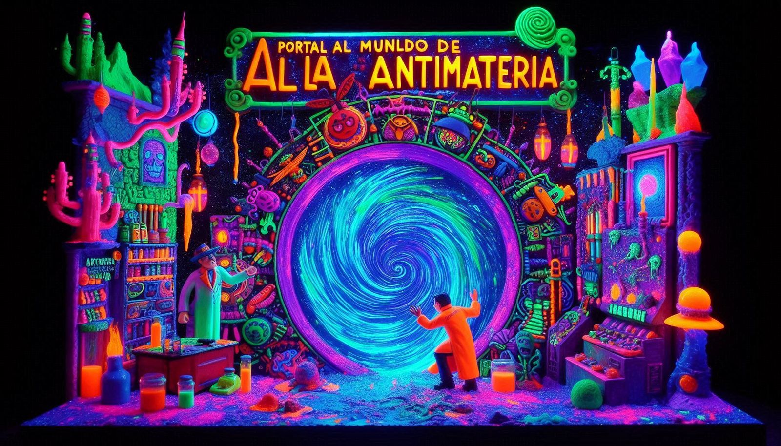 Portal al mundo de la antimateria.