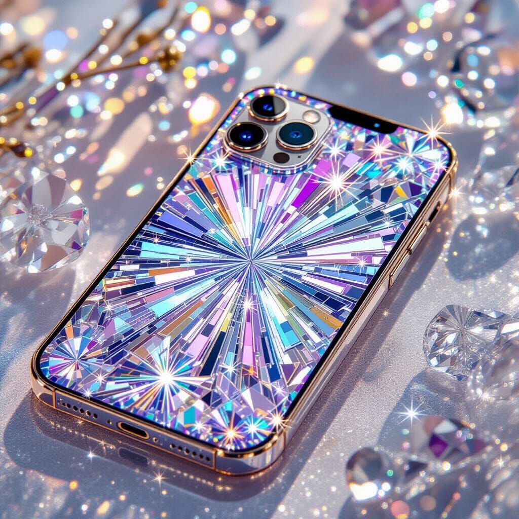 Glass Mobile Phones in Futuristic Style