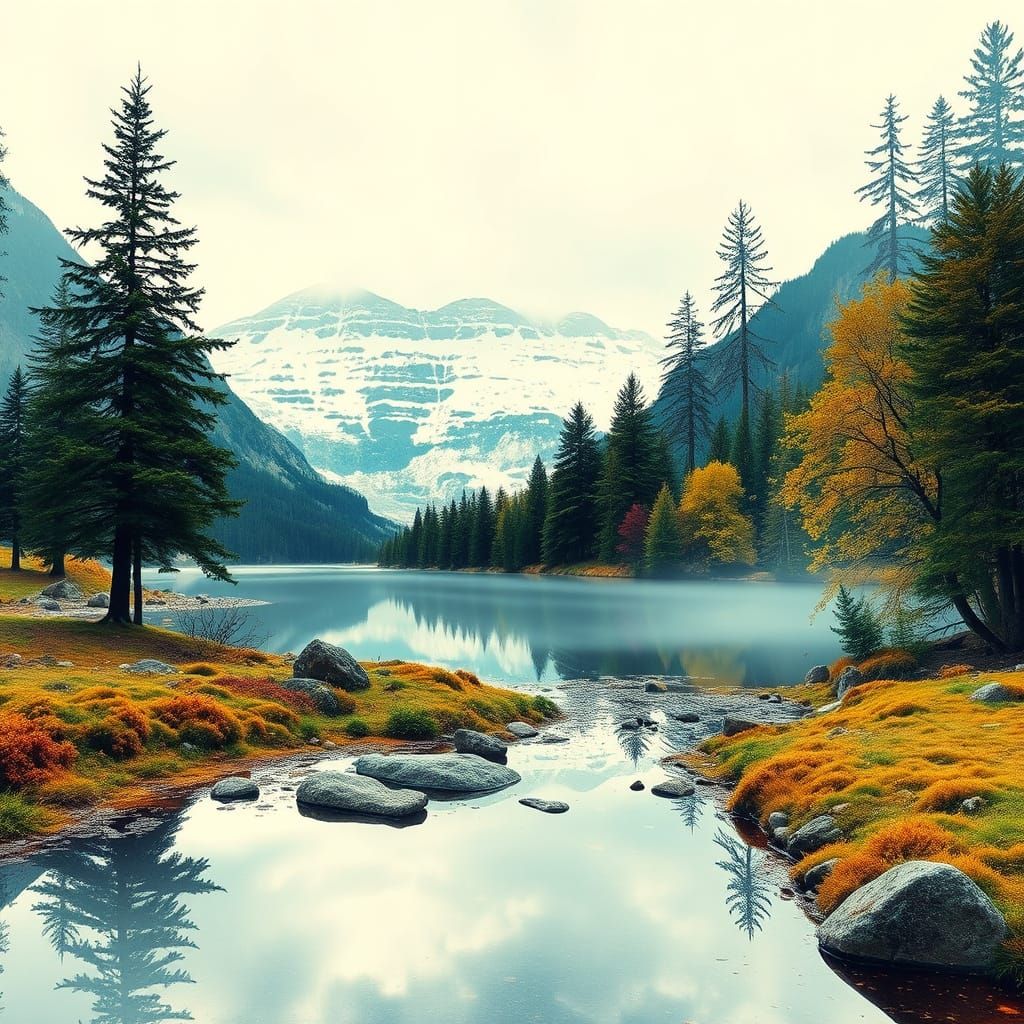 1 - Try to create an illogical image (I don't mean a man with 8 arms..)

2 - Try to create a very detailed landscape image with lots of upgr...