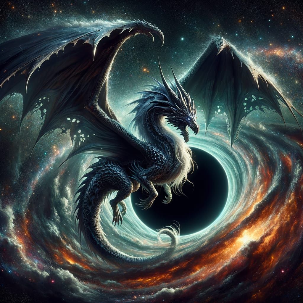 Black hole dragon