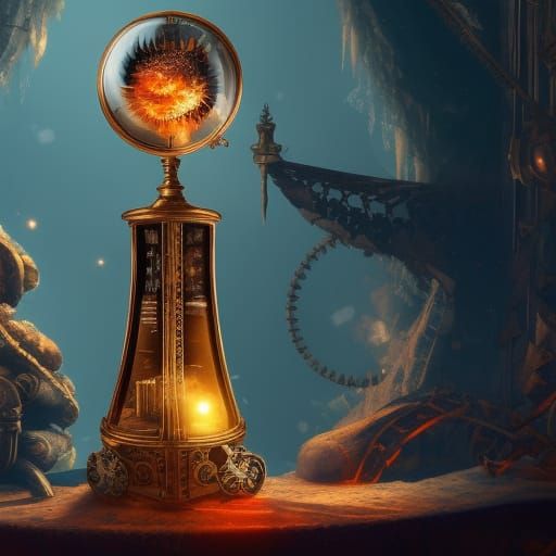 Four seasons through an Elecric hourglass, Epic cinematic br...
