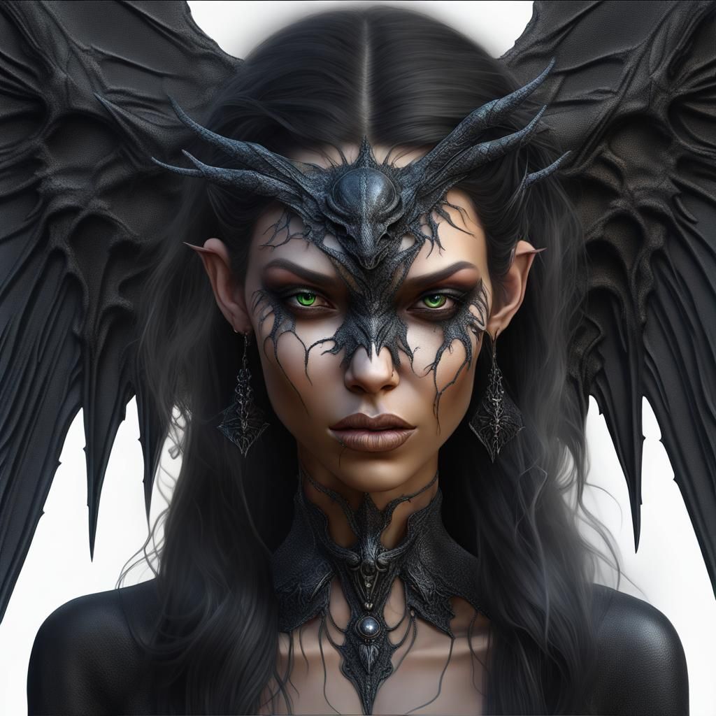 Another female gargoyle AI Generated Artwork NightCafe Creator