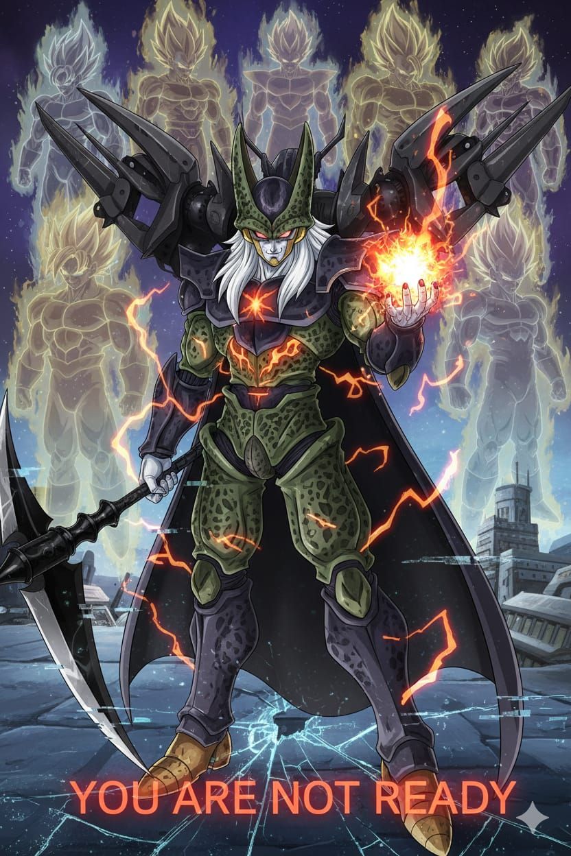 perfect cell the absolute with all of dragon ball super char...