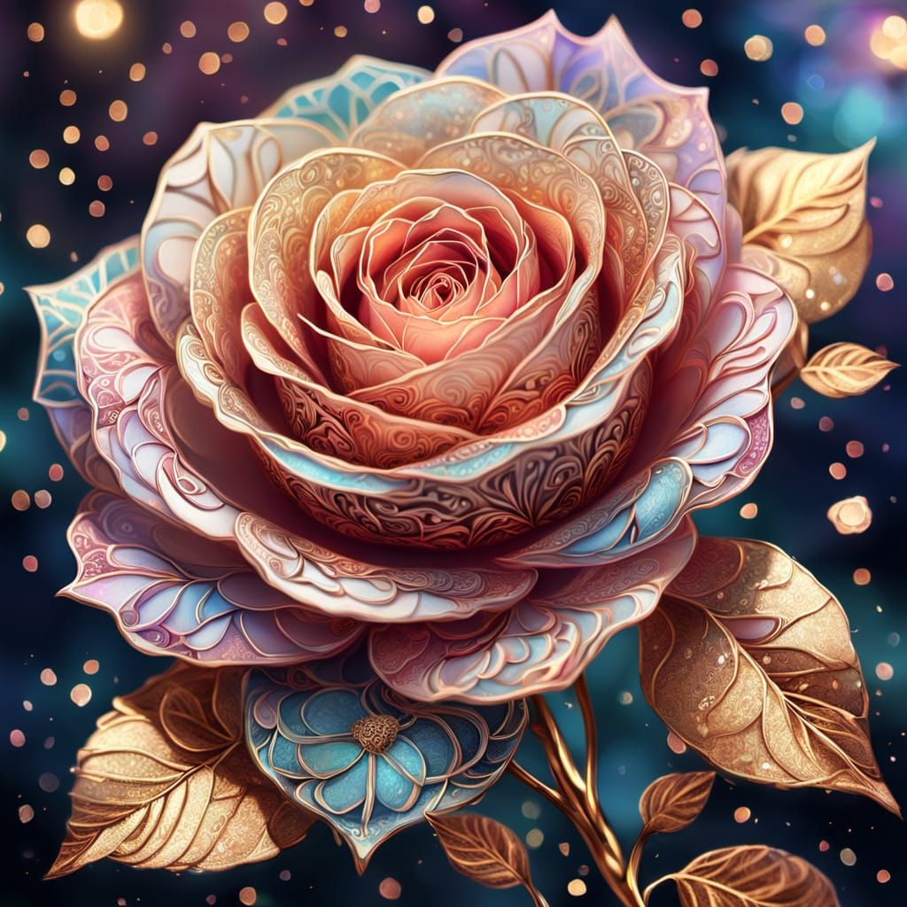 Rose  by @Verna-Ann Swaine