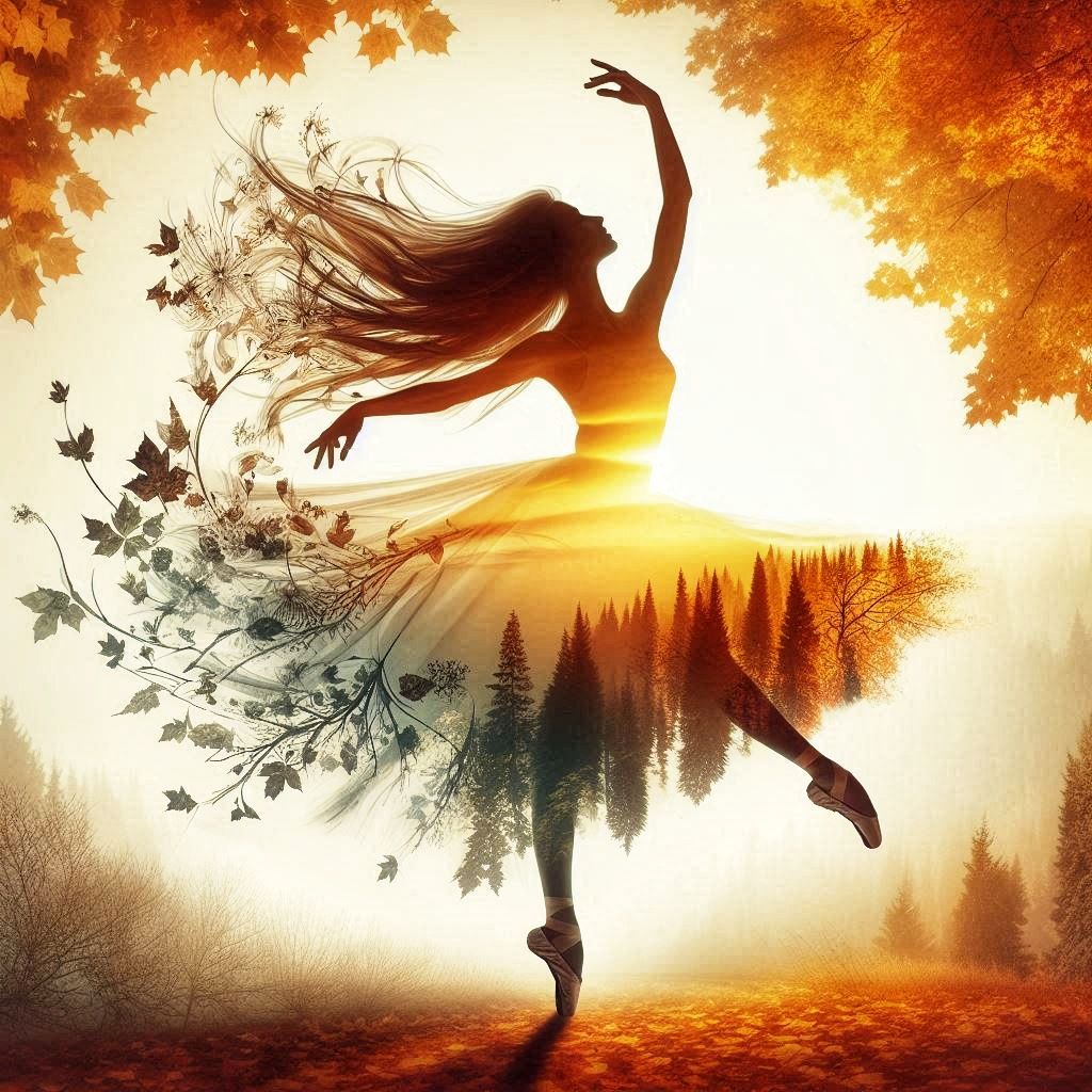 Sillhoute of Ballerina