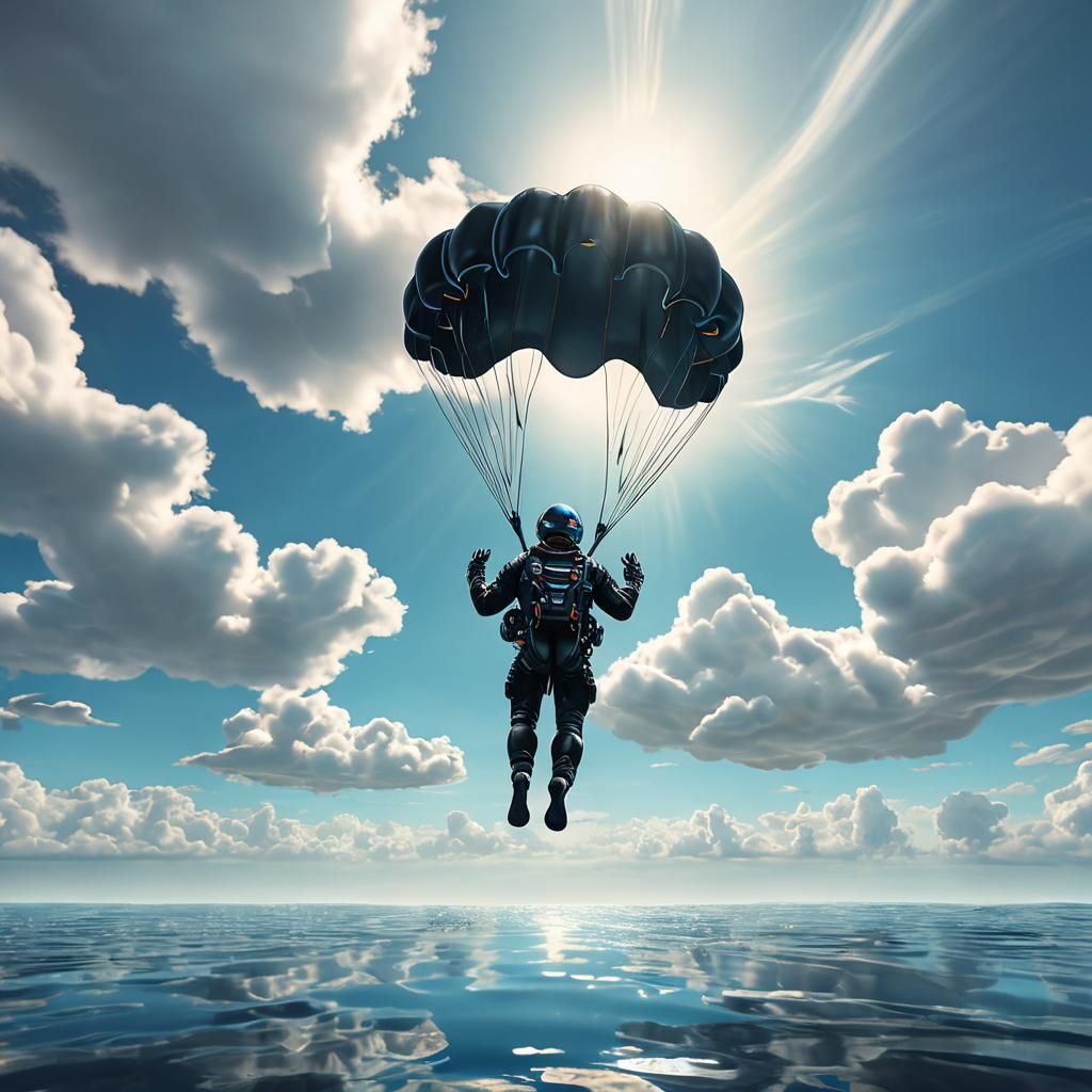 Skydiving  by @Elena