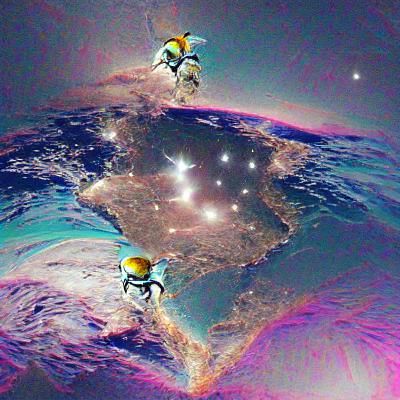 astronauta en el espacio