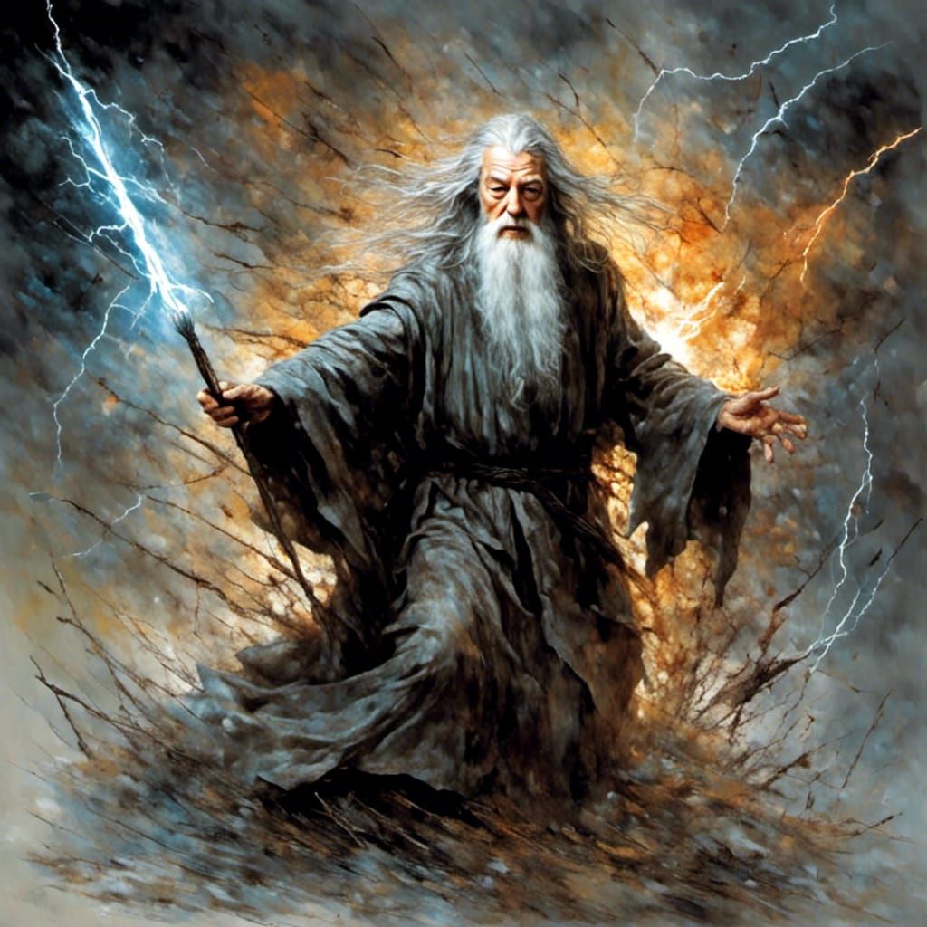 Gandalf - AI Generated Artwork - NightCafe Creator