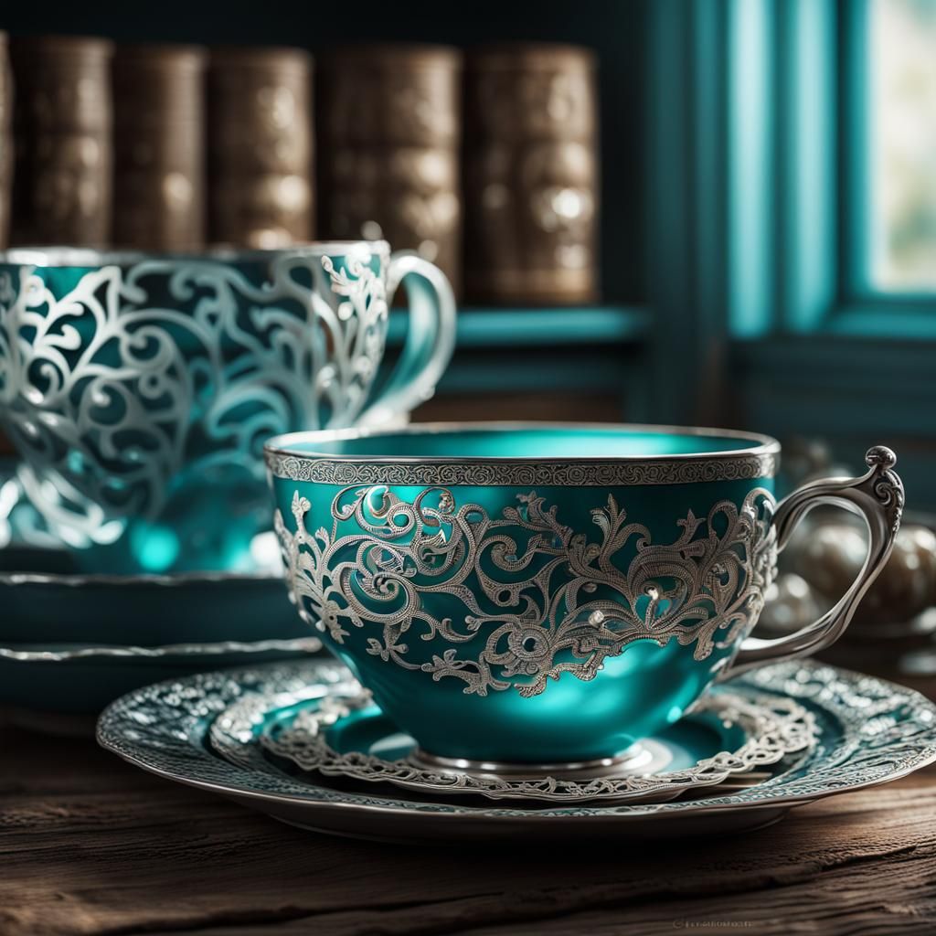plate and cup