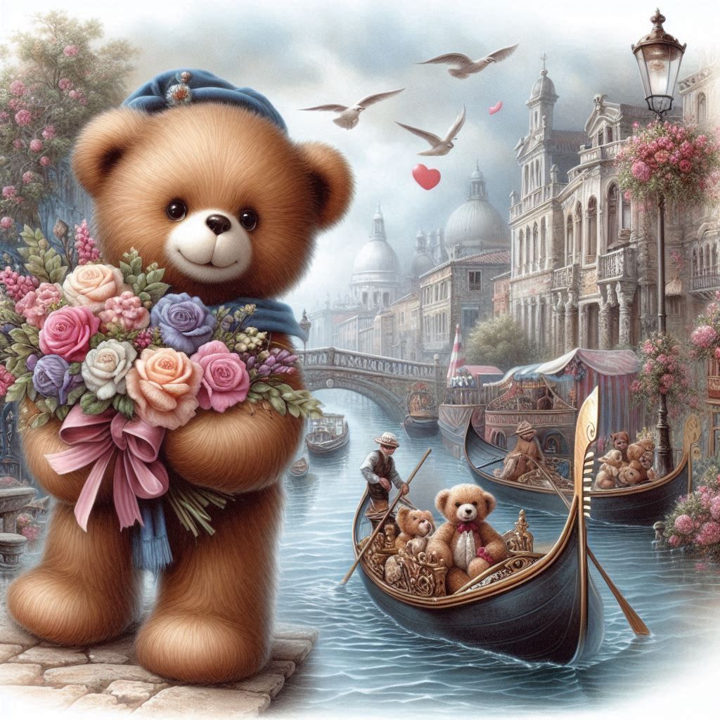 Teddy Bears in Venice